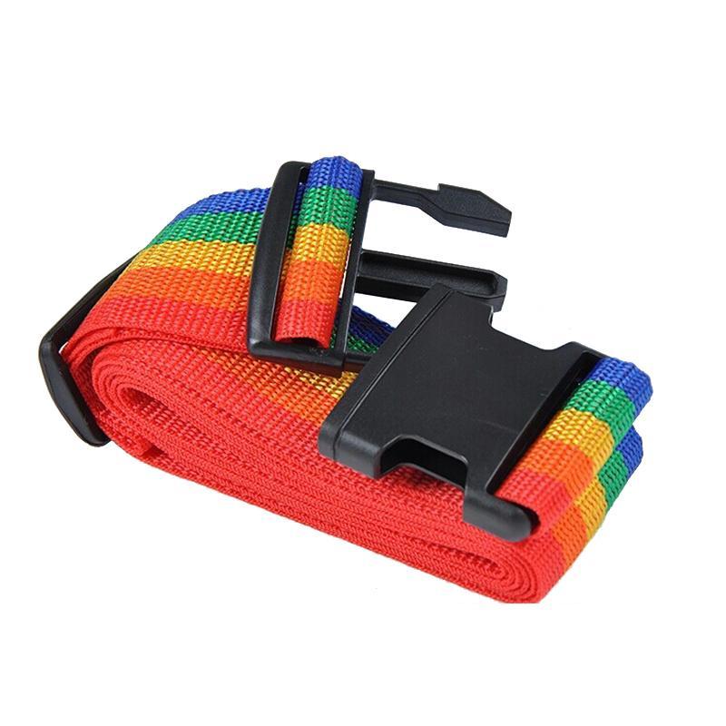 Adjustable Nylon Suitcase Straps Baggage Rainbow Belt - Lilikoi Living brands 