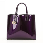 Solid Patent Leather Women Fashion Bags - Lilikoi Living brands 
