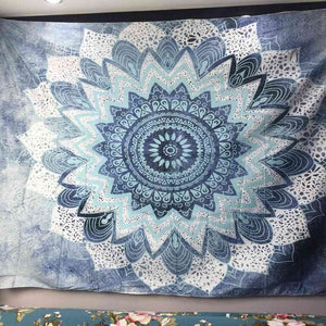Bohemian Mandala Wall Hanging Blanket - Lilikoi Living brands 